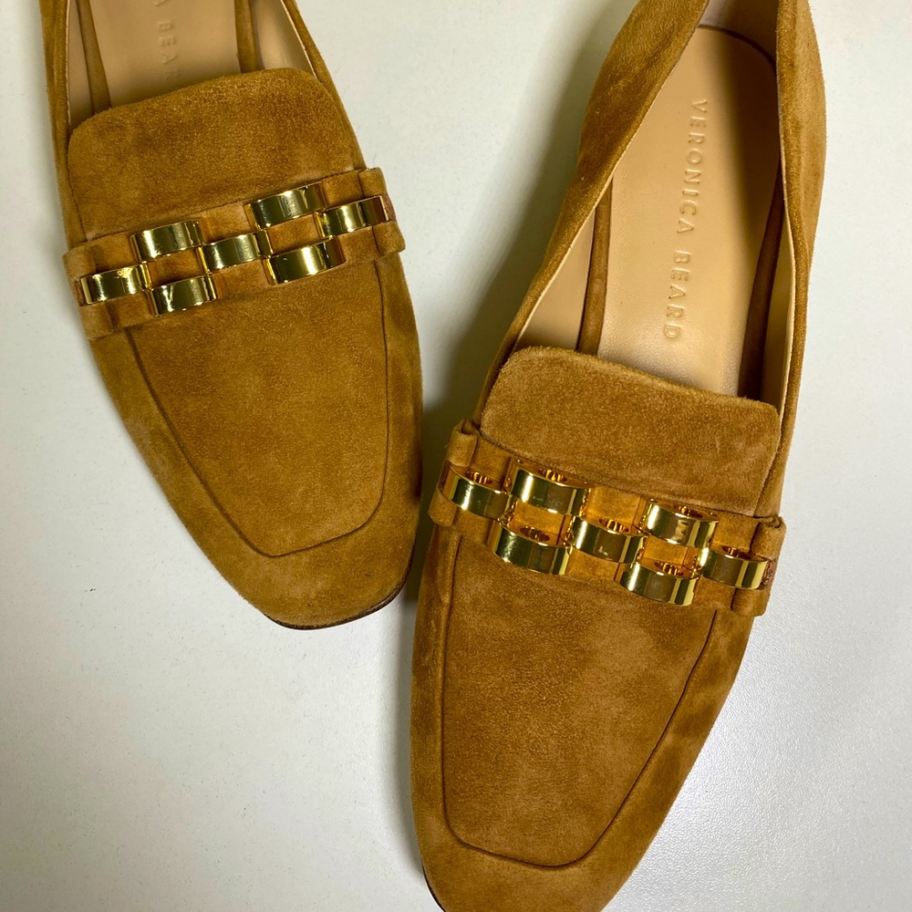 New Veronica Beard Alire suede loafers size 7